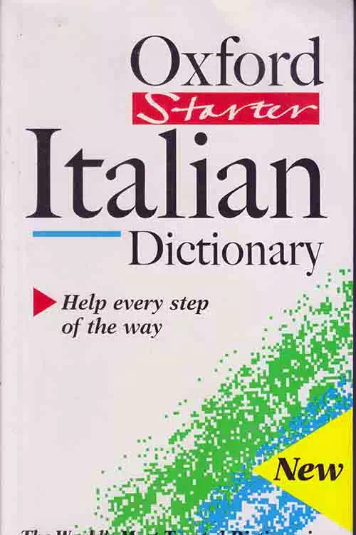 Oxford Starter Italian Dictionary (Old And Rare)