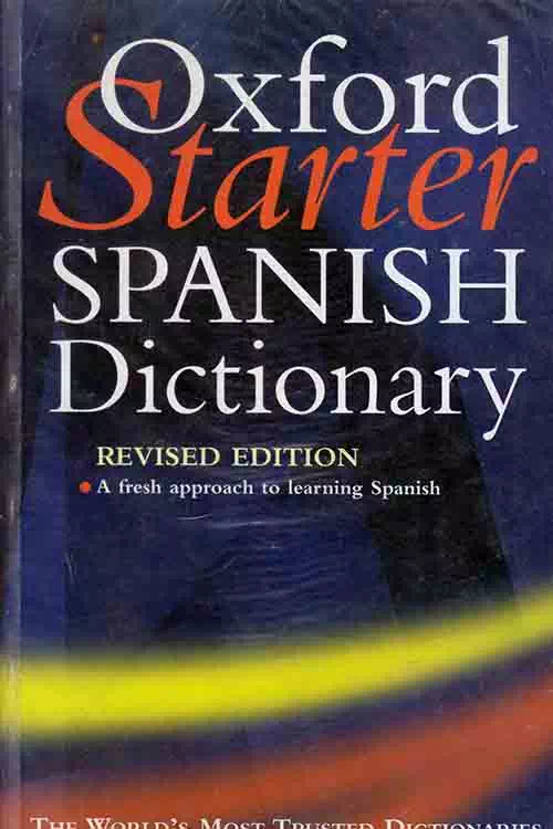 Oxford Starter Spanish Dictionary (Old And Rare)
