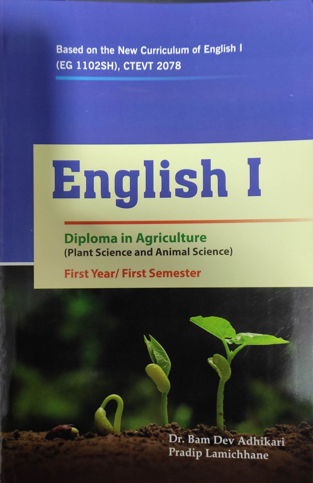 English I Diploma in Agriculture