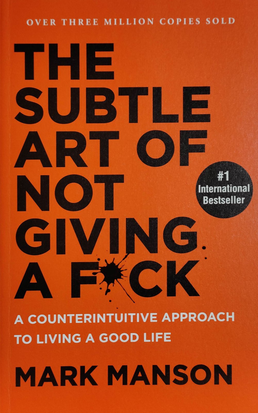 The Subtle Art of Not Giving A F*ck
