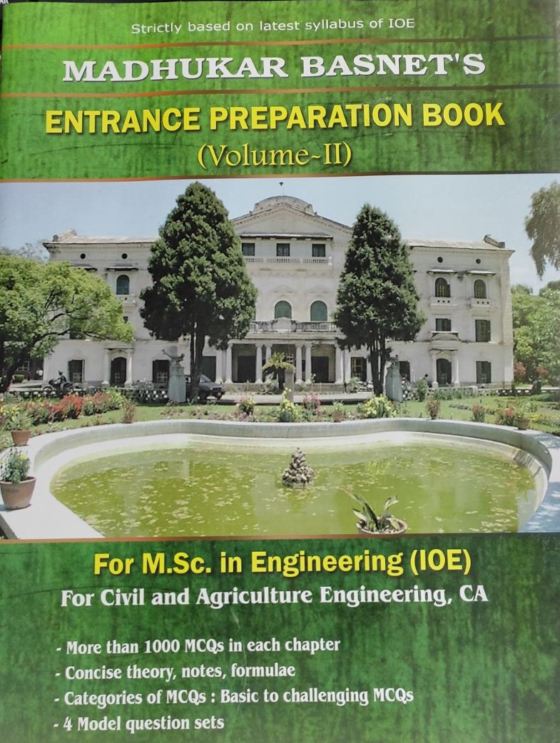 Madhukar Basnet’s Entrance Preparation book ( Volume – II)
