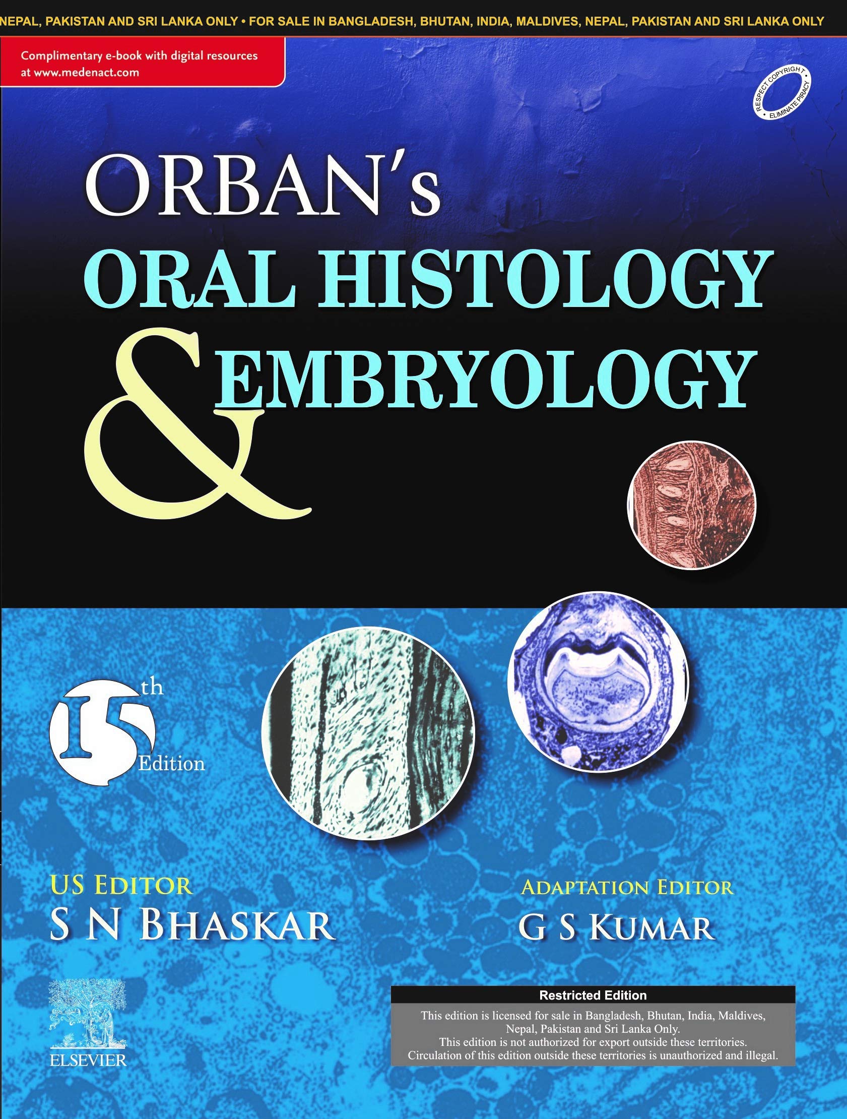 Orban’s Oral Histology and Embryology