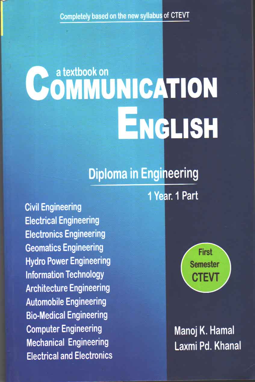 A Textbook on COMMUNICATION ENGLISH 1 Year. 1 Part